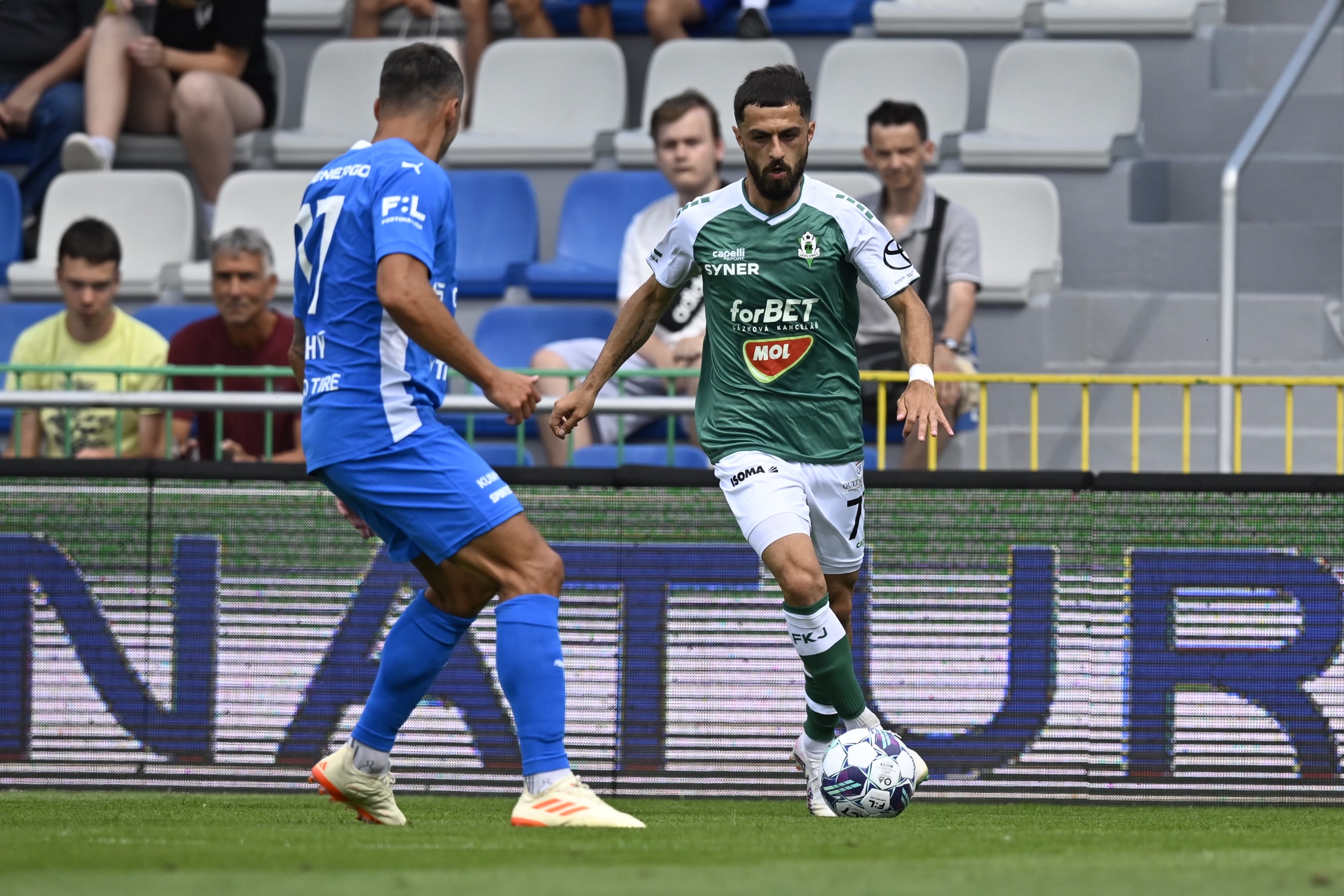 Vakho v akci proti Mladé Boleslavi. Foto: FK Jablonec/Michal Vele